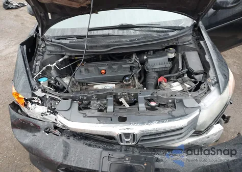 2012 Honda Civic Lx from USA, damaged, VIN 2HGFB2F5XCH590048